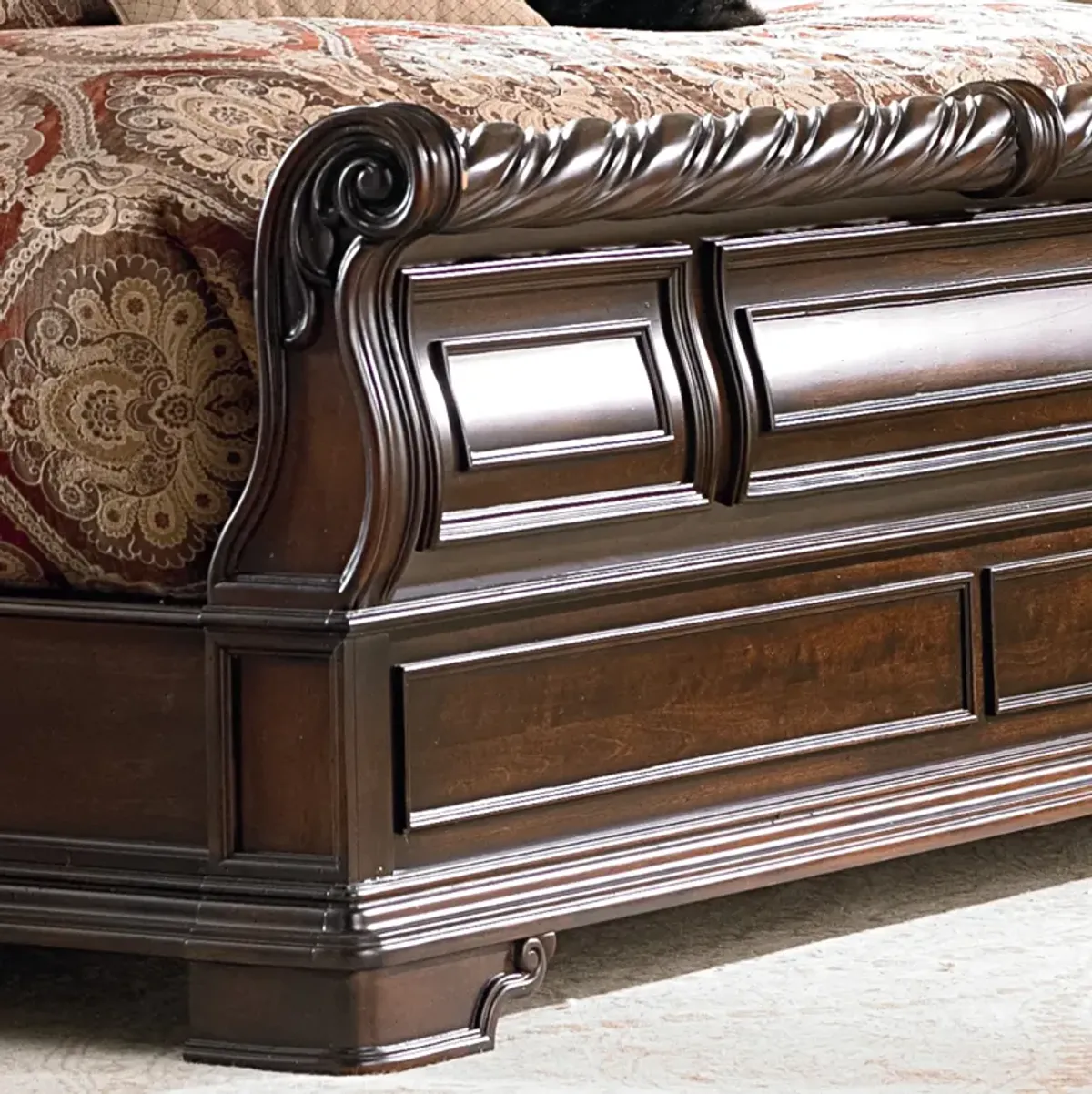 Liberty Furniture Arbor Place Brownstone Queen Sleigh Bed