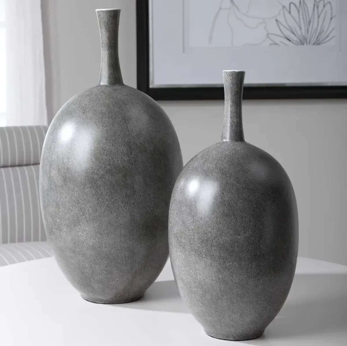 Uttermost Riordan 2-Piece Modern Vases