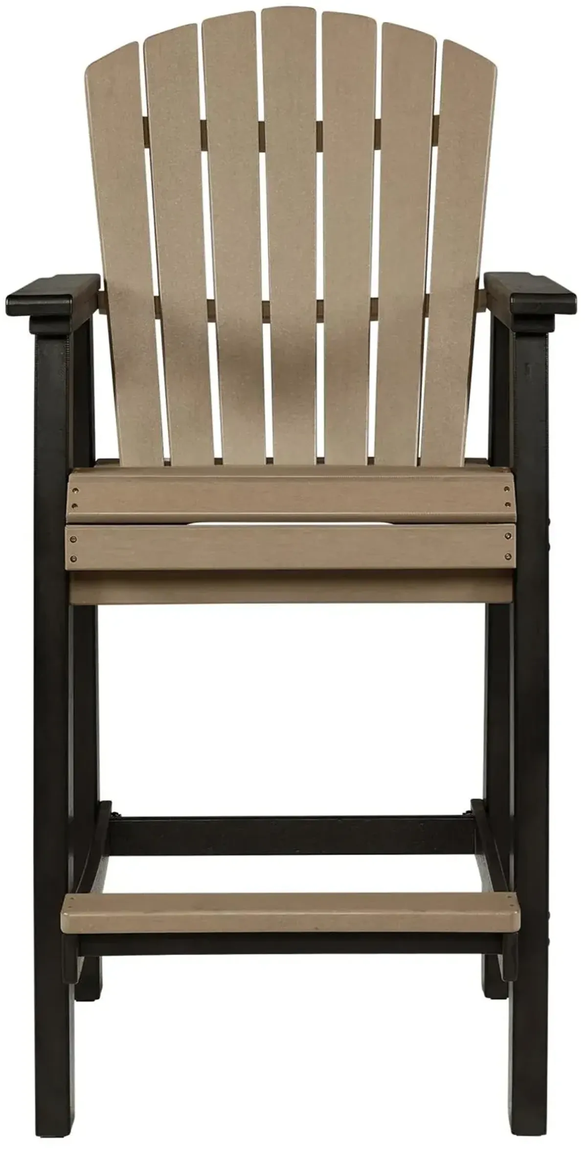 Ashley Fairen Trail Barstool in Black & Driftwood Color Combination