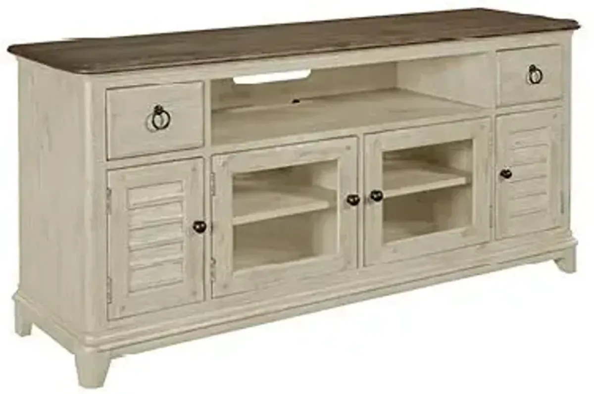 Kincaid Weatherford Cornsilk 66 Inch Media Entertainment TV Stand