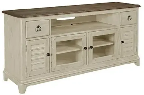 Kincaid Weatherford Cornsilk 66 Inch Media Entertainment TV Stand