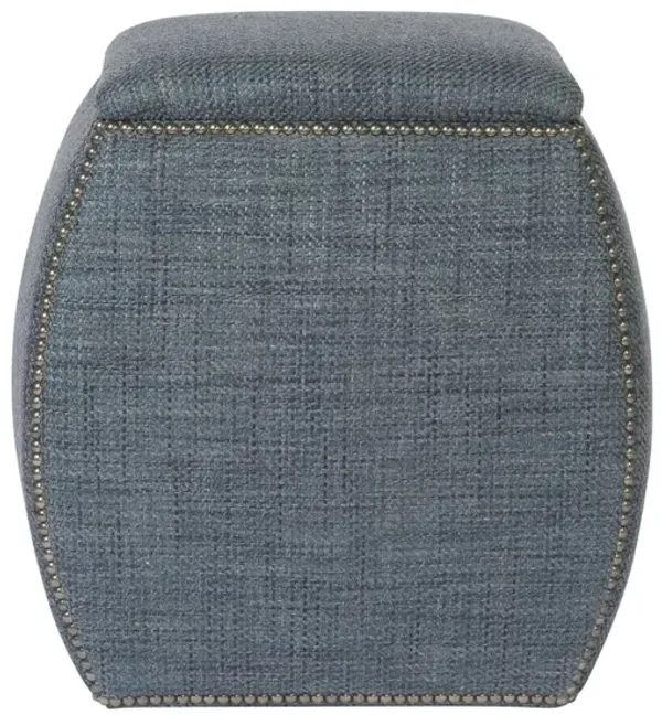 Bernhardt Delta Fabric Ottoman