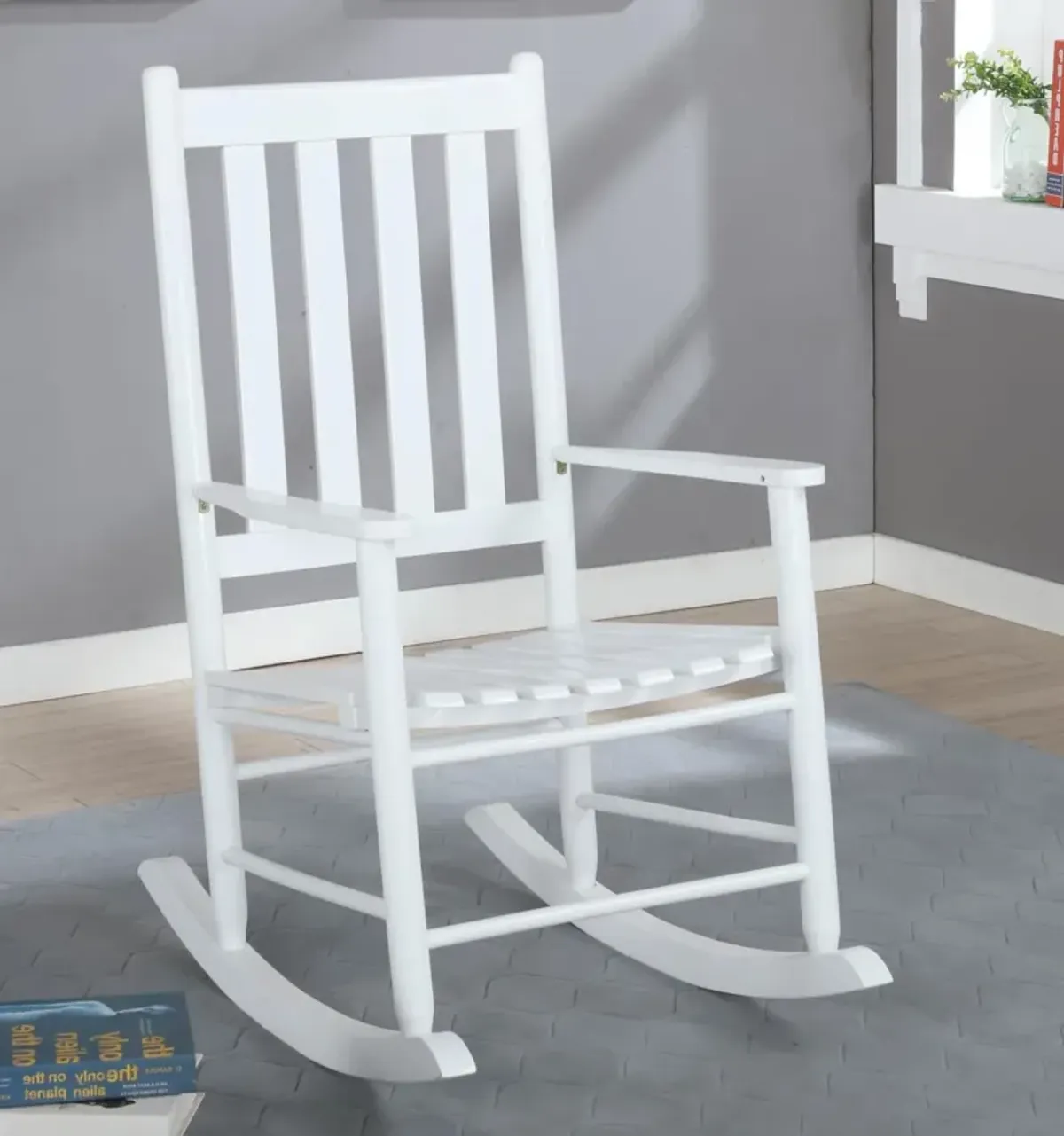 Coaster Rocking Armchair White