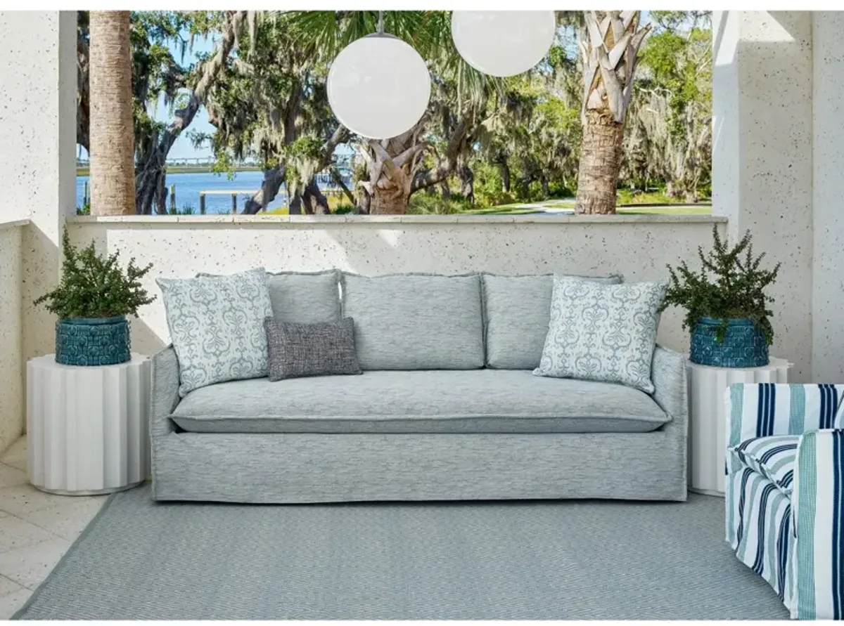 Universal Coastal Living Outdoor Siesta Key Slipcover Sofa