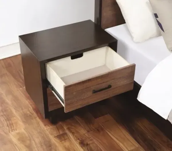 ALPINE WALNUT NIGHTSTAND