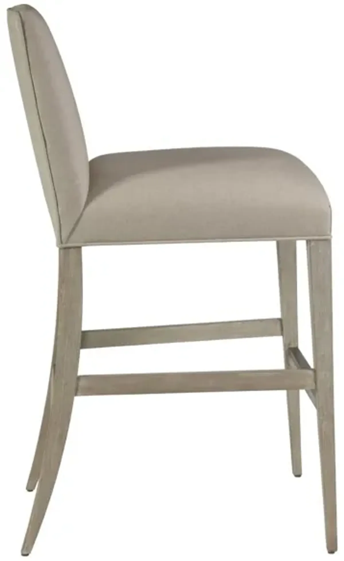 Artistica Home by Lexington Cohesion Program Madox 30.5 Inch Upholstered Fabric Bar Stool White Washed/Beige