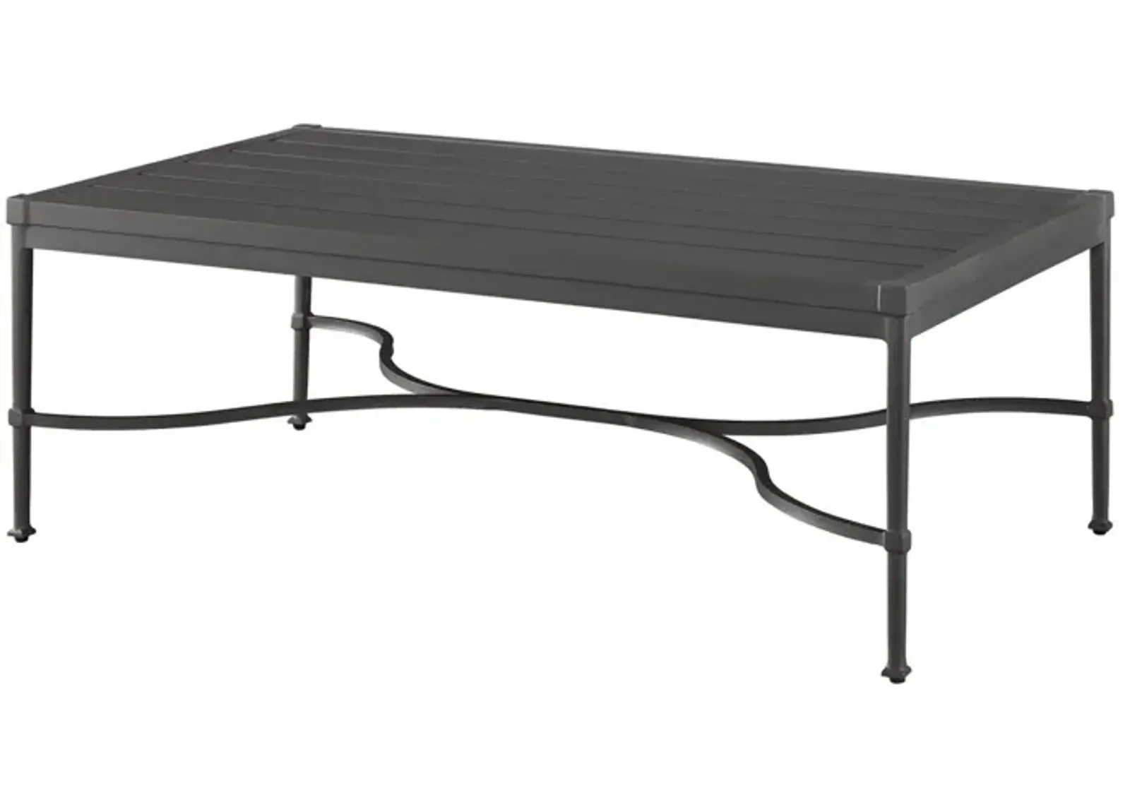 Universal Coastal Living Outdoor Seneca Charcoal Coffee Table