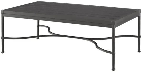 Universal Coastal Living Outdoor Seneca Charcoal Coffee Table