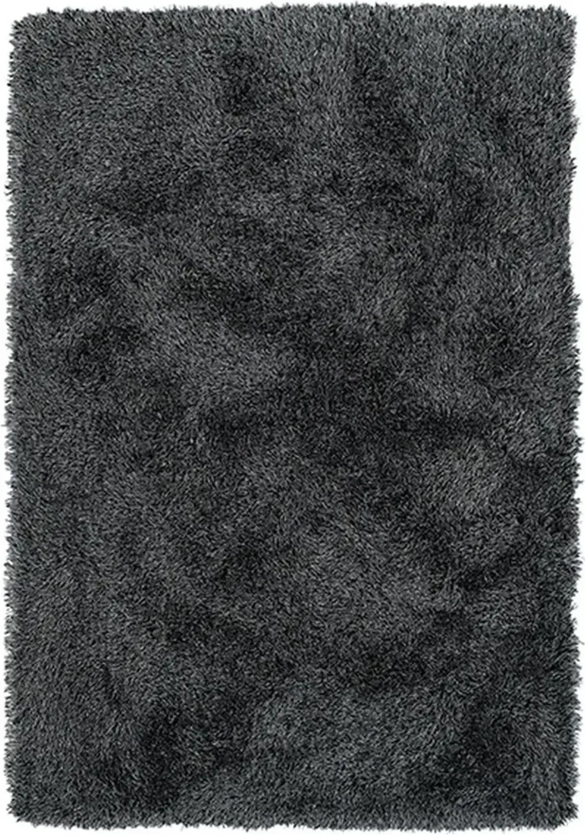 Dalyn Velvet Shadow Ultra-Soft Deep Grey Shaggy 5'X8' Area Rug