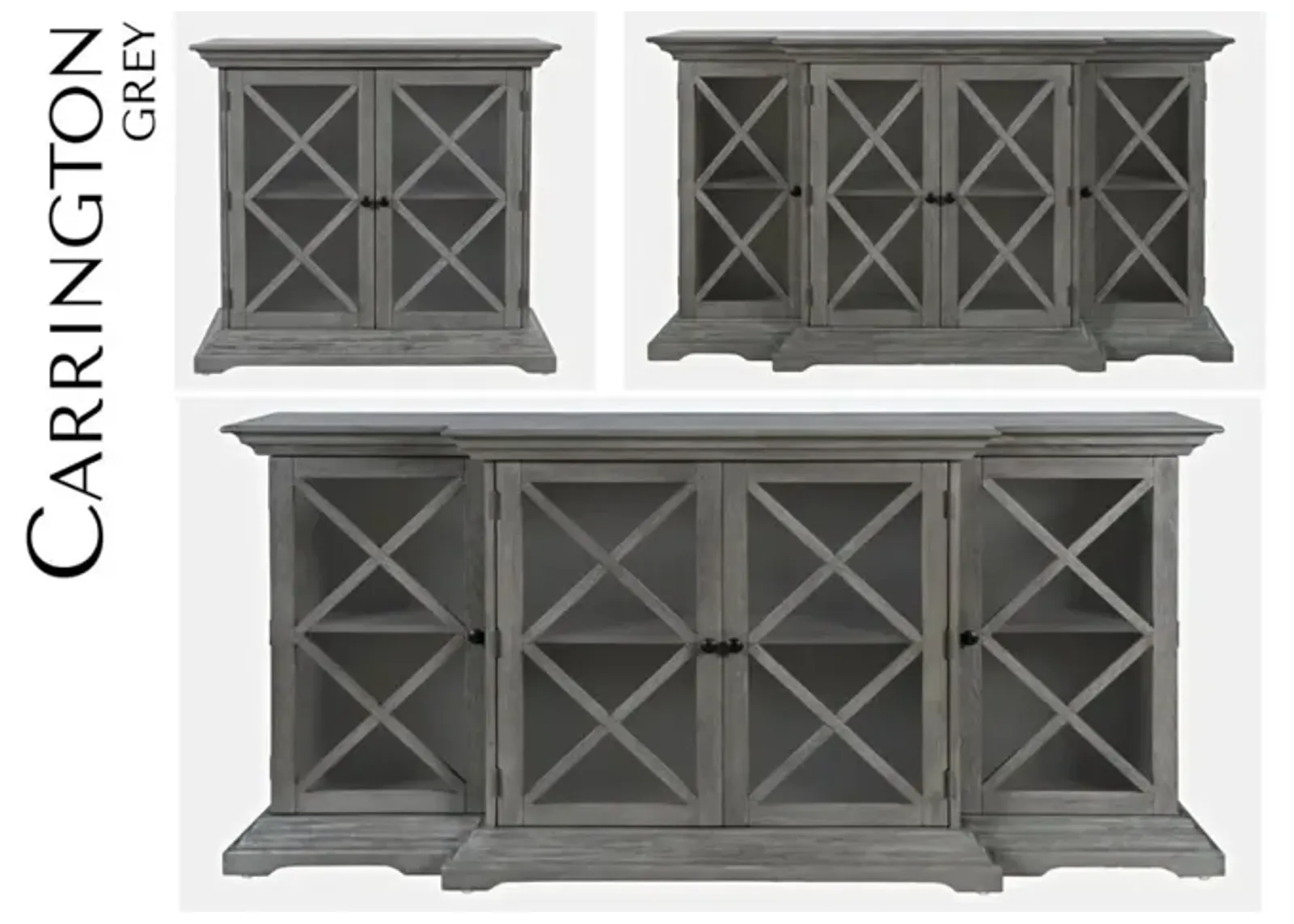 Carrington Accent Cabinet Grey