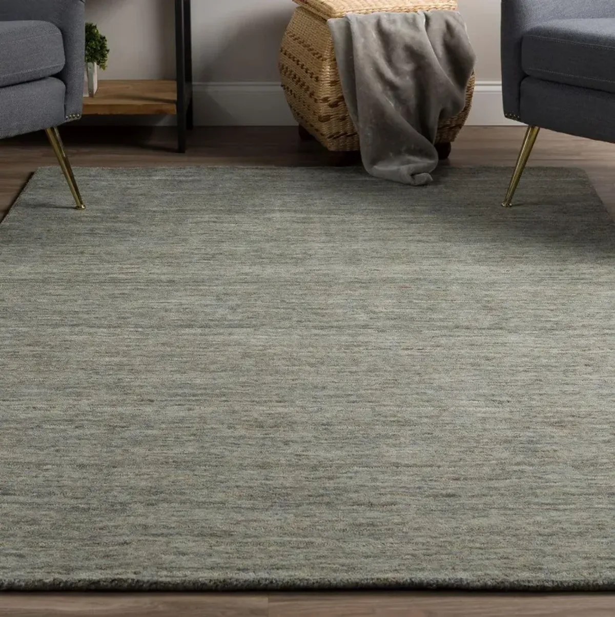 Dalyn Reya Carbon 5'X8' Area Rug