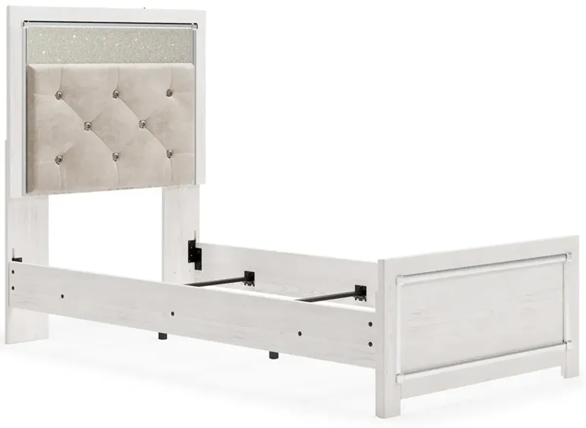 Ashley Altyra White Twin Panel Bed