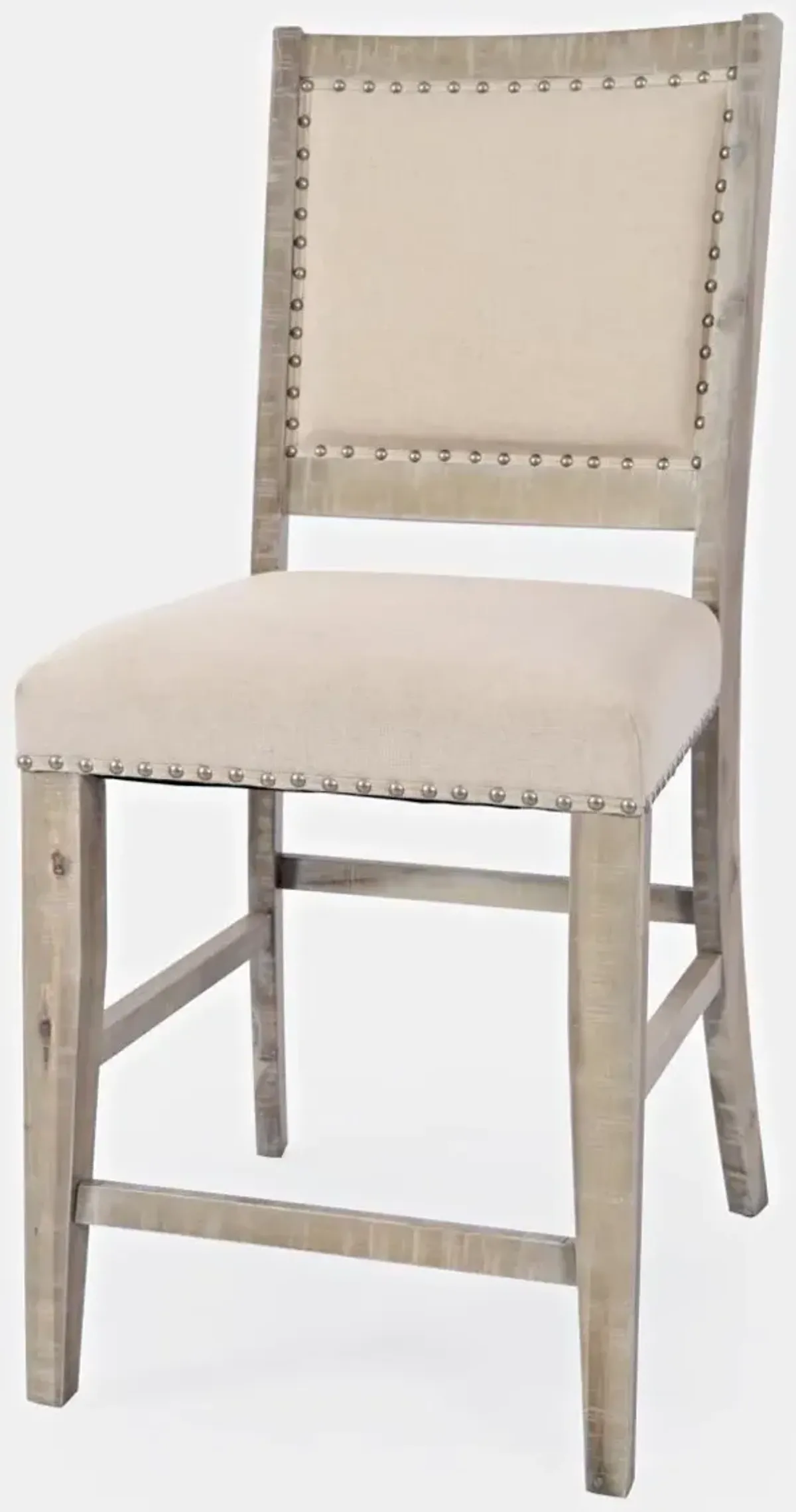 FAIRVIEW UPHOLSTERED STOOL ASH