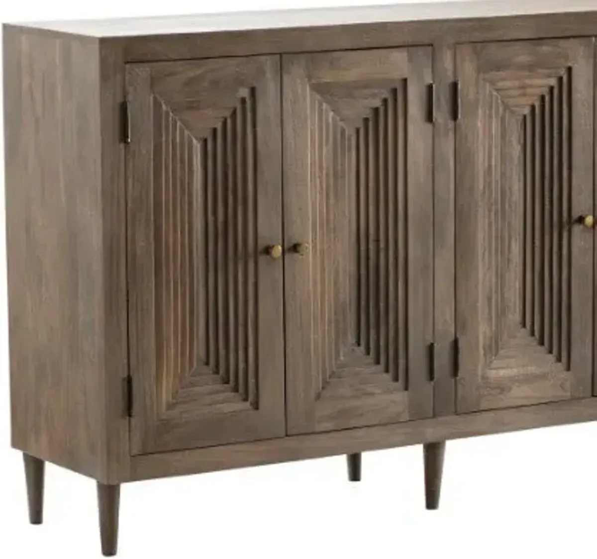 Crestview Highland Park Brown Sideboard