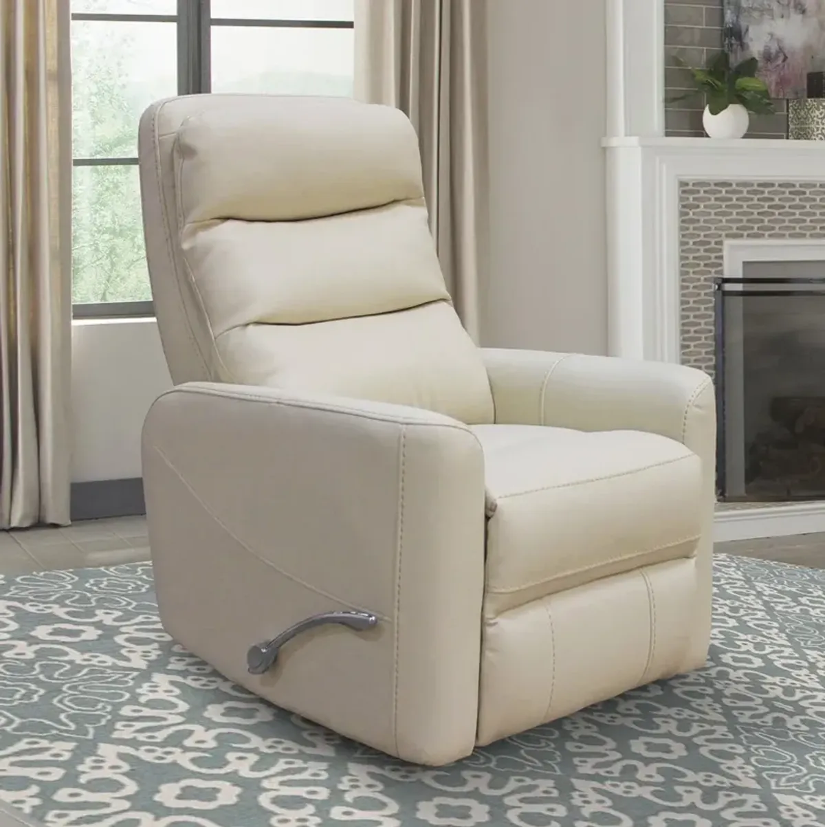 Parker House Hercules Oyster Manual Swivel Glider Recliner