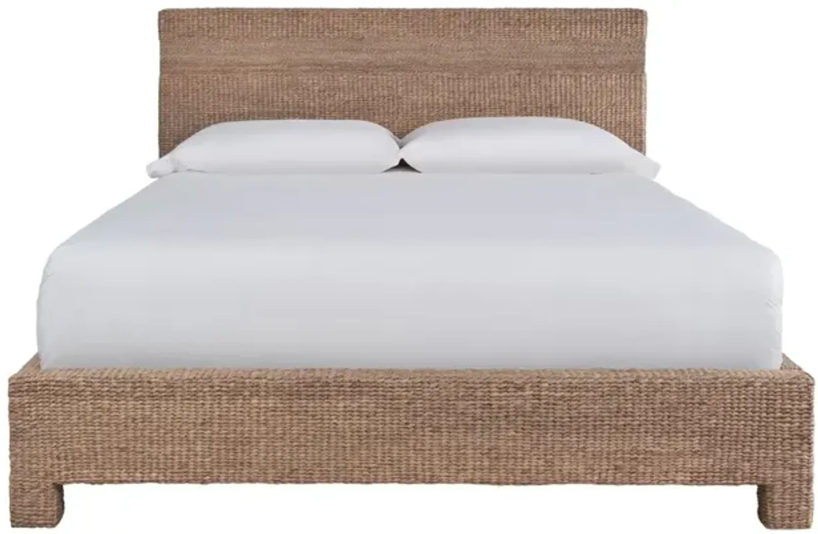 Universal Modern Farmhouse Seaton Wheat King Bed