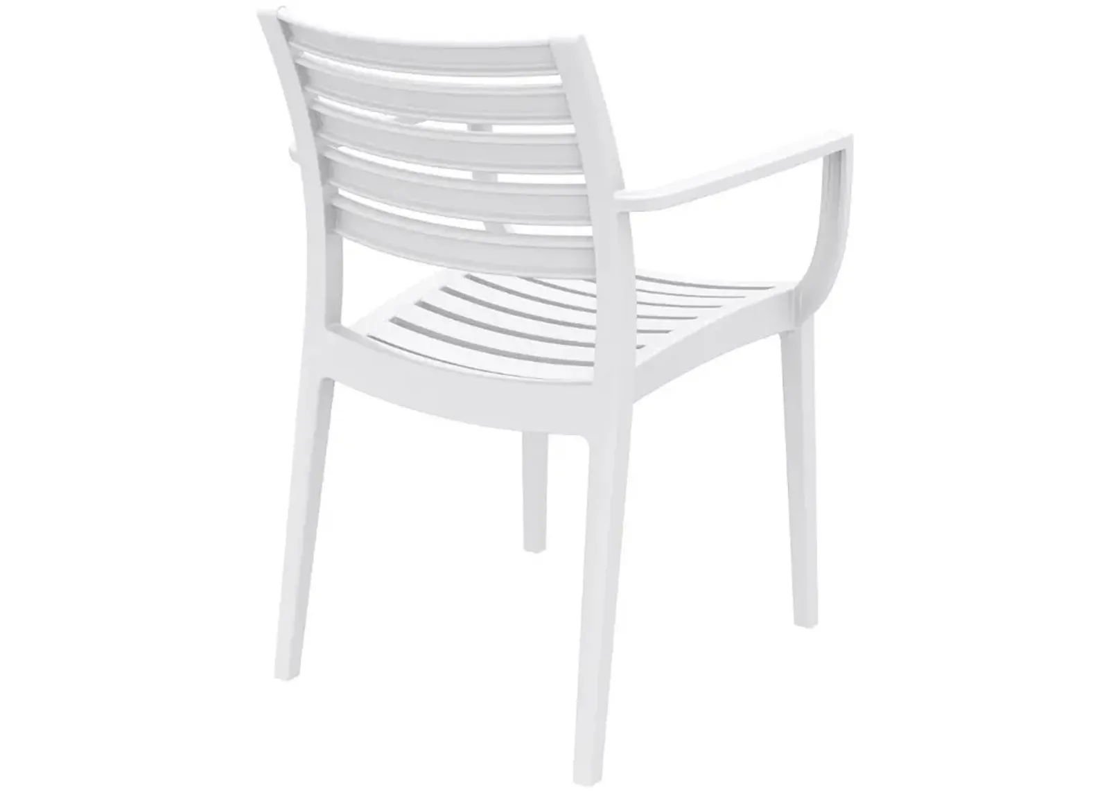 Compamia Artemis Outdoor Dining Arm Chair White