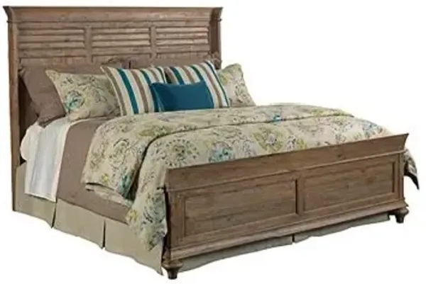 Kincaid King Shelter Complete Weatherford-Heather Bed