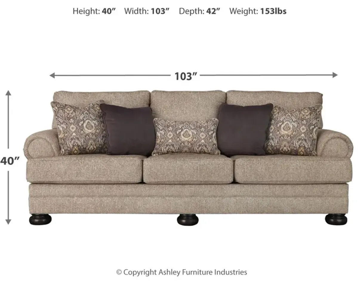 Ashley Kananwood Oatmeal Sofa