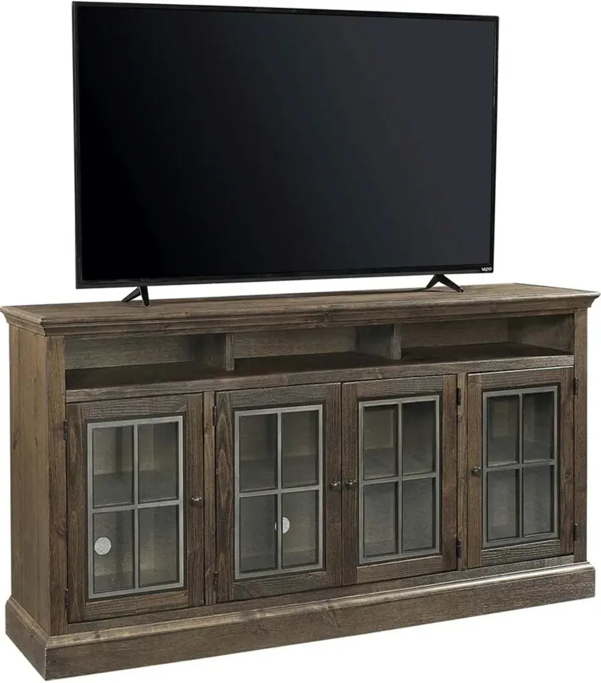 Aspenhome Churchill Brindle 73 Inch Highboy TV Stand Console