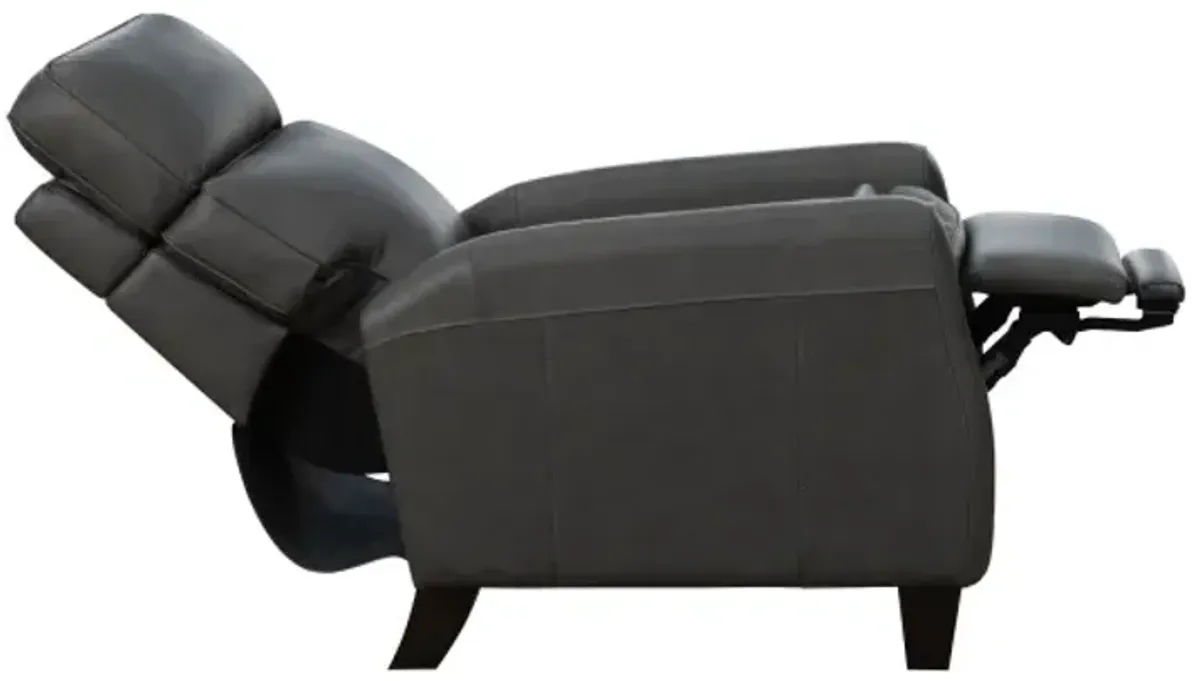 Barcalounger Brooks Dark Gray Heads-Up Power Recliner Chair