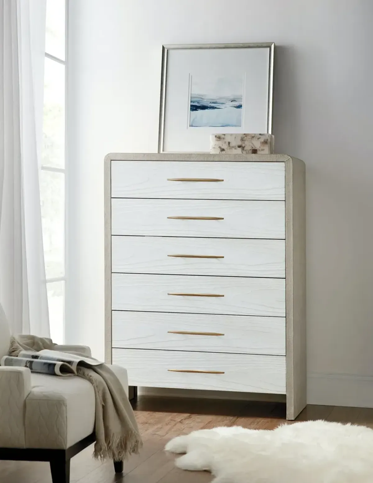 CASCADE SIX DRAWER CHEST