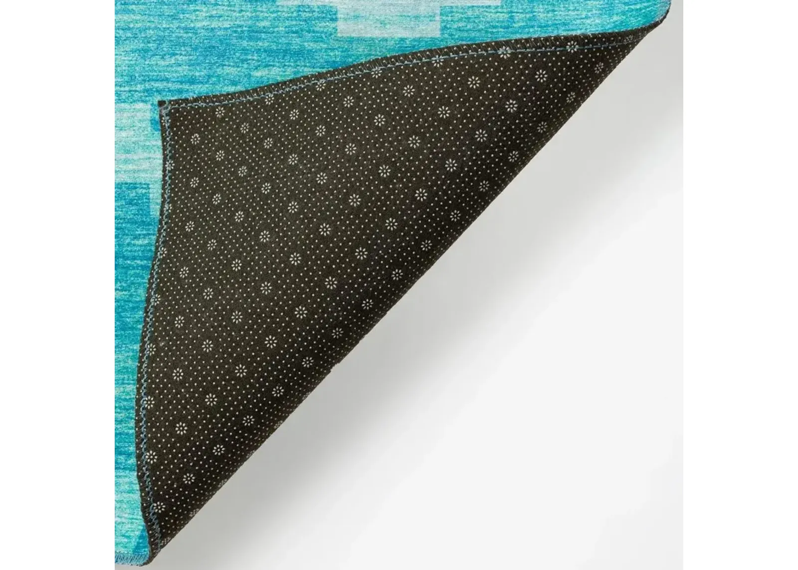 Dalyn Geometric Diamond Wave Poolside 5'X8' Area Rug