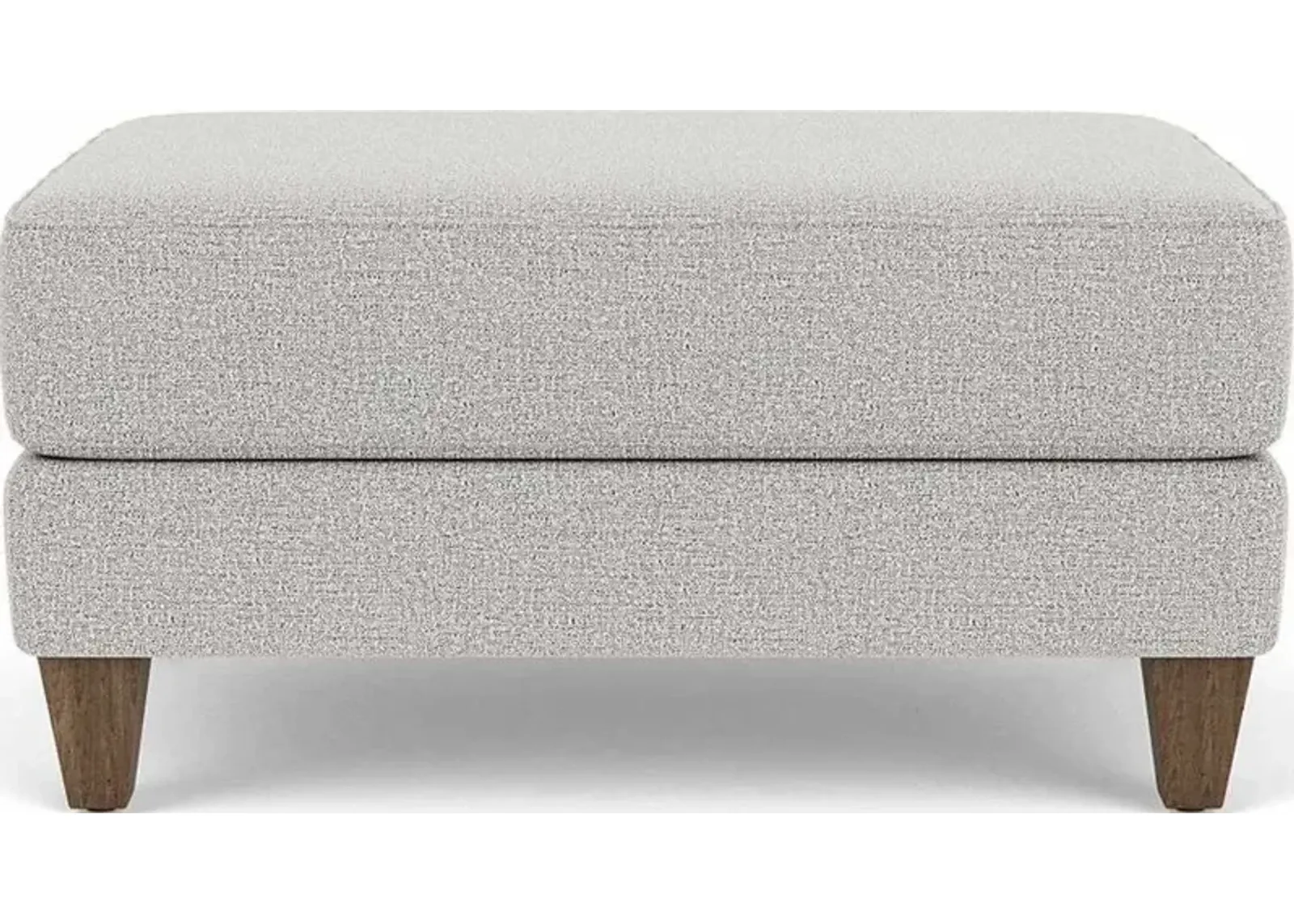 Flexsteel Westside Silver Glacier Cocktail Ottoman