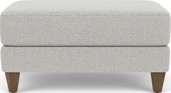 Flexsteel Westside Silver Glacier Cocktail Ottoman