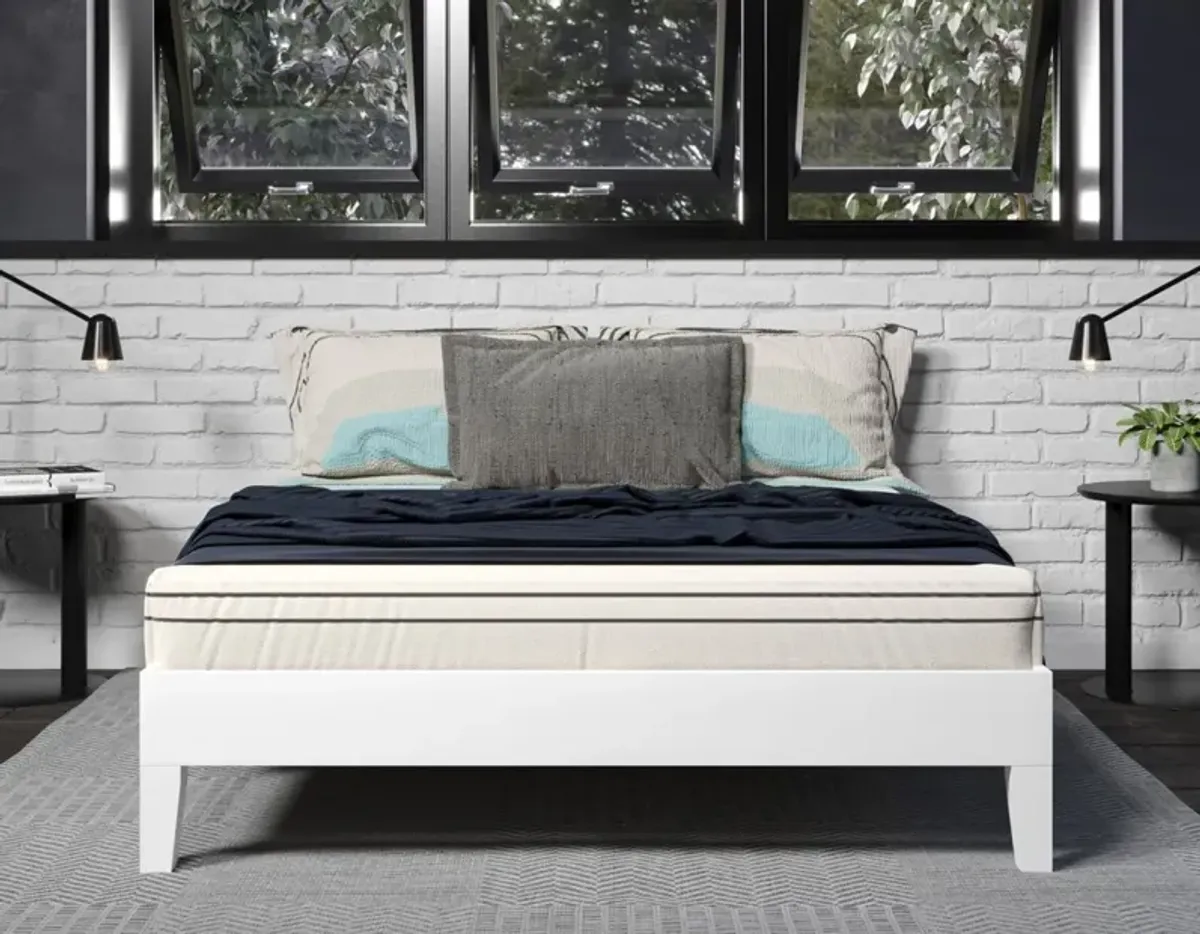 Steve Silver Nix Full Platform Bed White