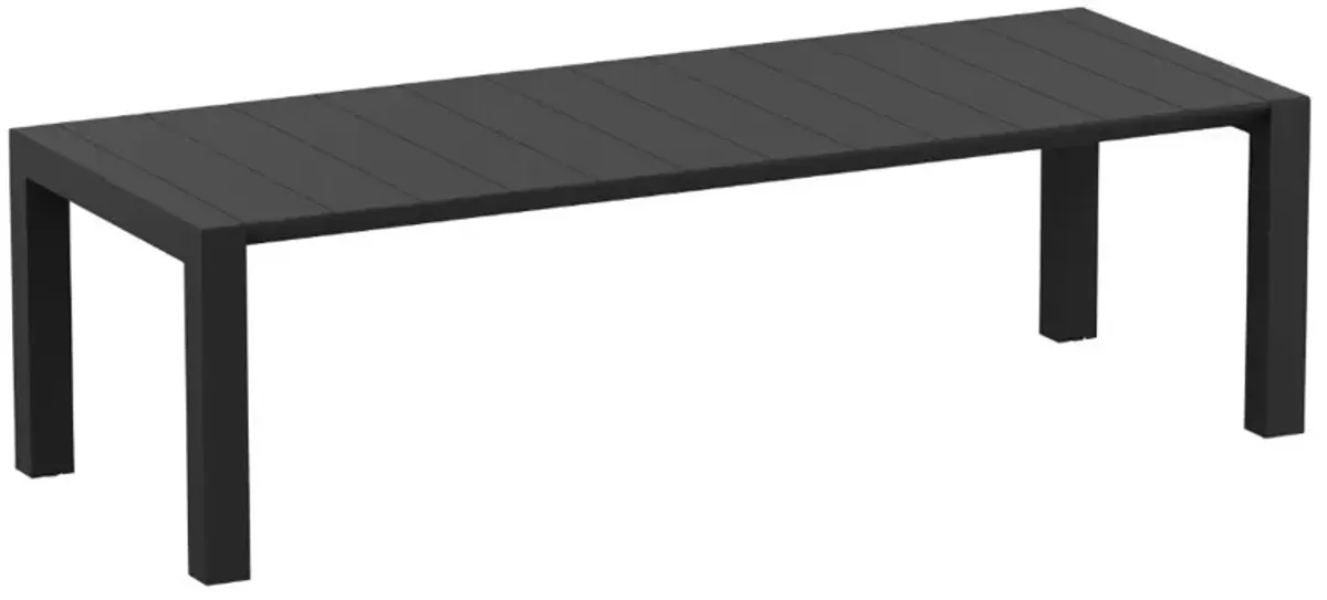 Compamia Vegas XL Extendable Dining Table in Black