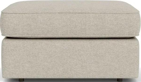 Flexsteel Vail Silver Driftwood Ottoman
