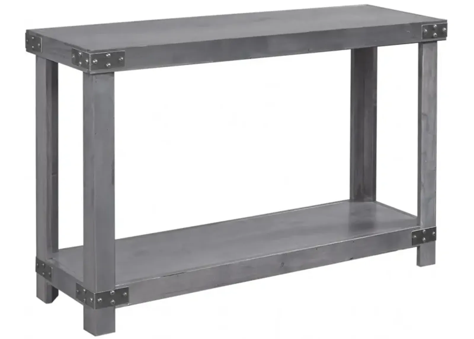 Aspenhome Industrial Ghost Black Sofa Table