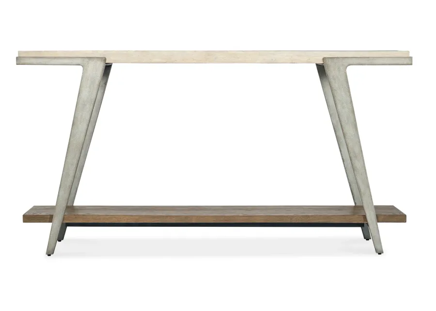 COMMERCE & MARKET BOOMERANG CONSOLE TABLE