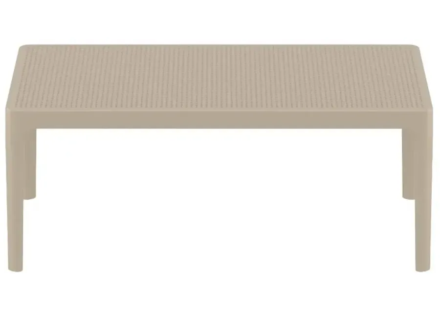 SKY LOUNGE TABLE 39" TAUPE