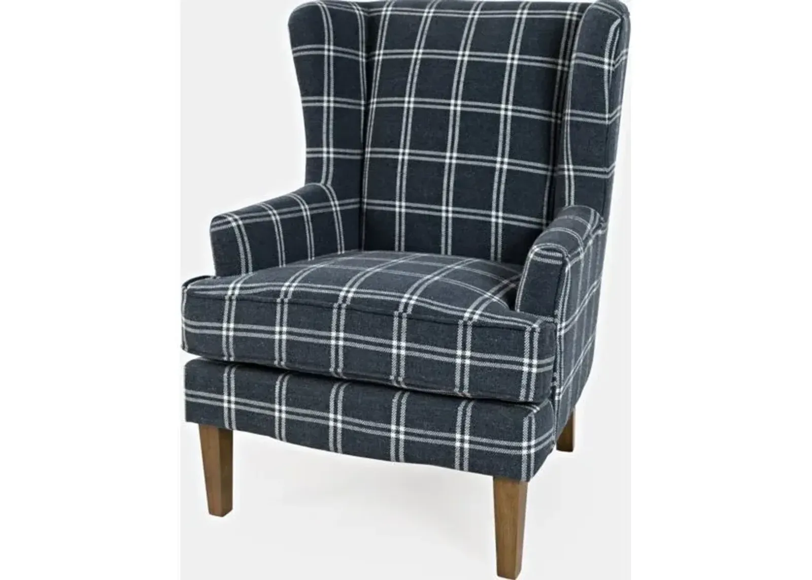 Jofran Lacroix Navy Accent Armchair