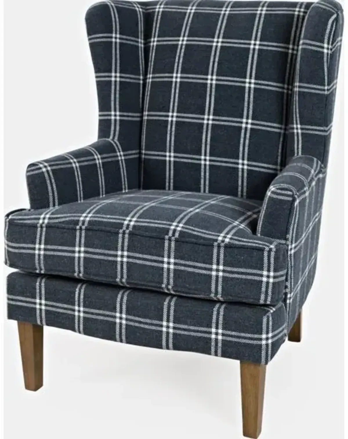 Jofran Lacroix Navy Accent Armchair