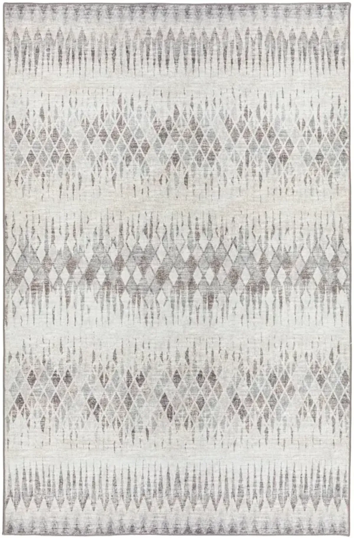 Dalyn Faded Ivory Diamond Pattern 5'X8' Area Rug