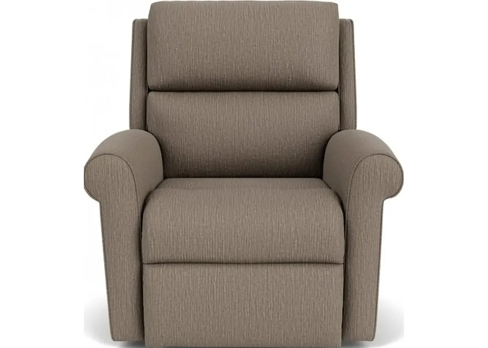 Flexsteel Belle Pewter Rocking Manual Recliner