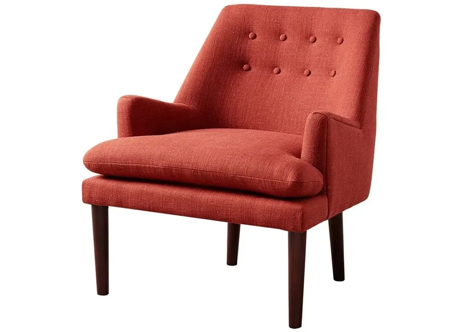 Olliix Madison Park Spice Taylor Mid-Century Accent Chair