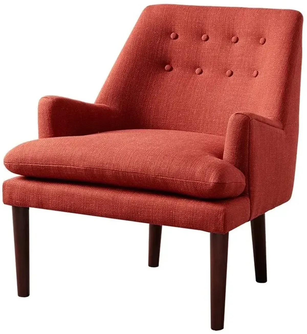 Olliix Madison Park Spice Taylor Mid-Century Accent Chair