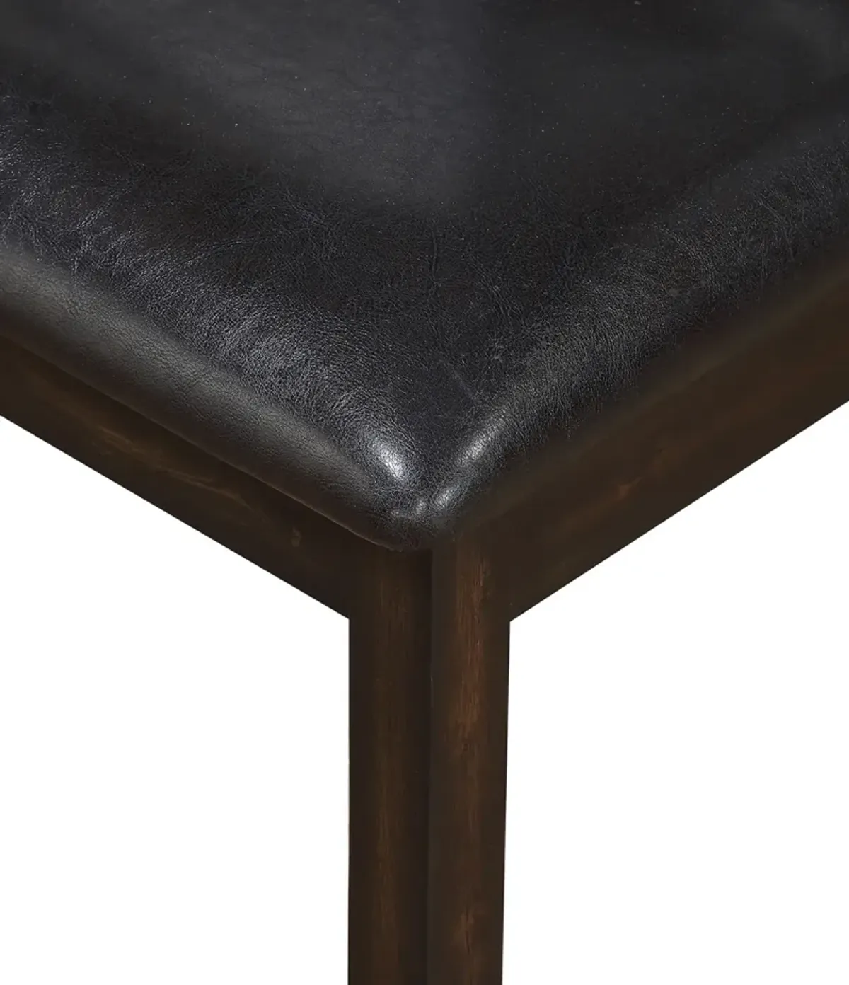 Steve Silver Ally Upholstered Antique Dining Side Chair In Espresso