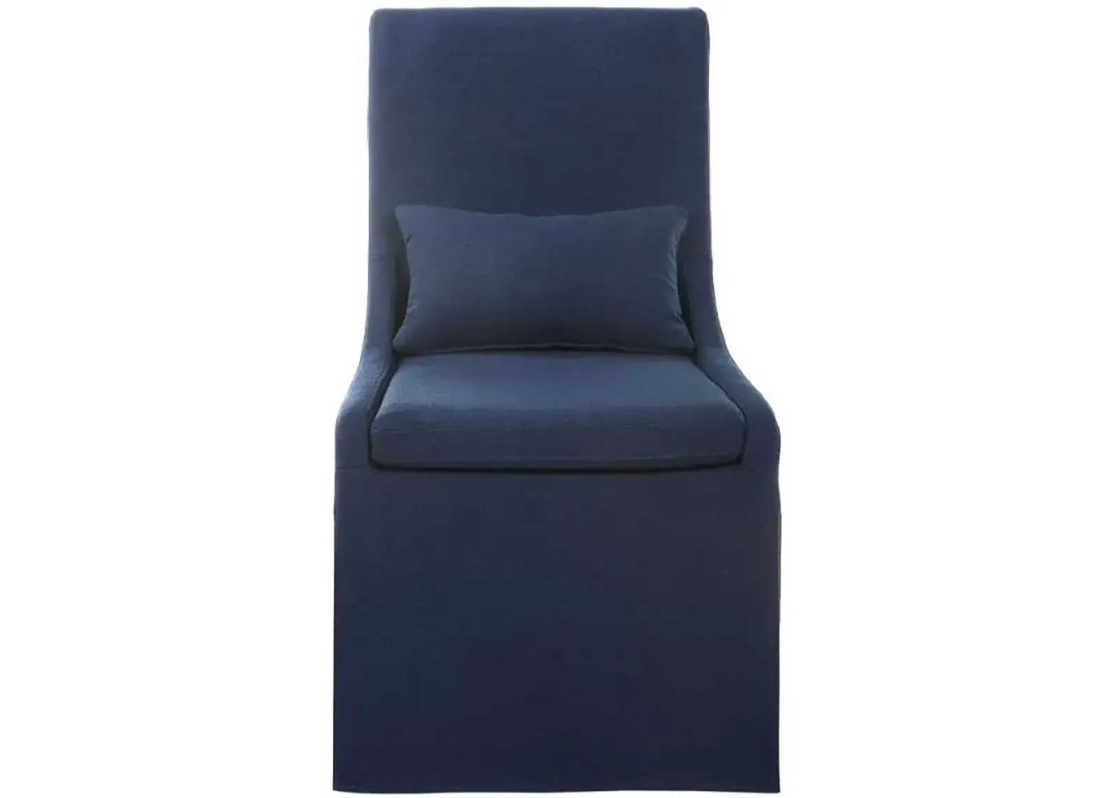 Uttermost Coley Denim Armless Dining Chair