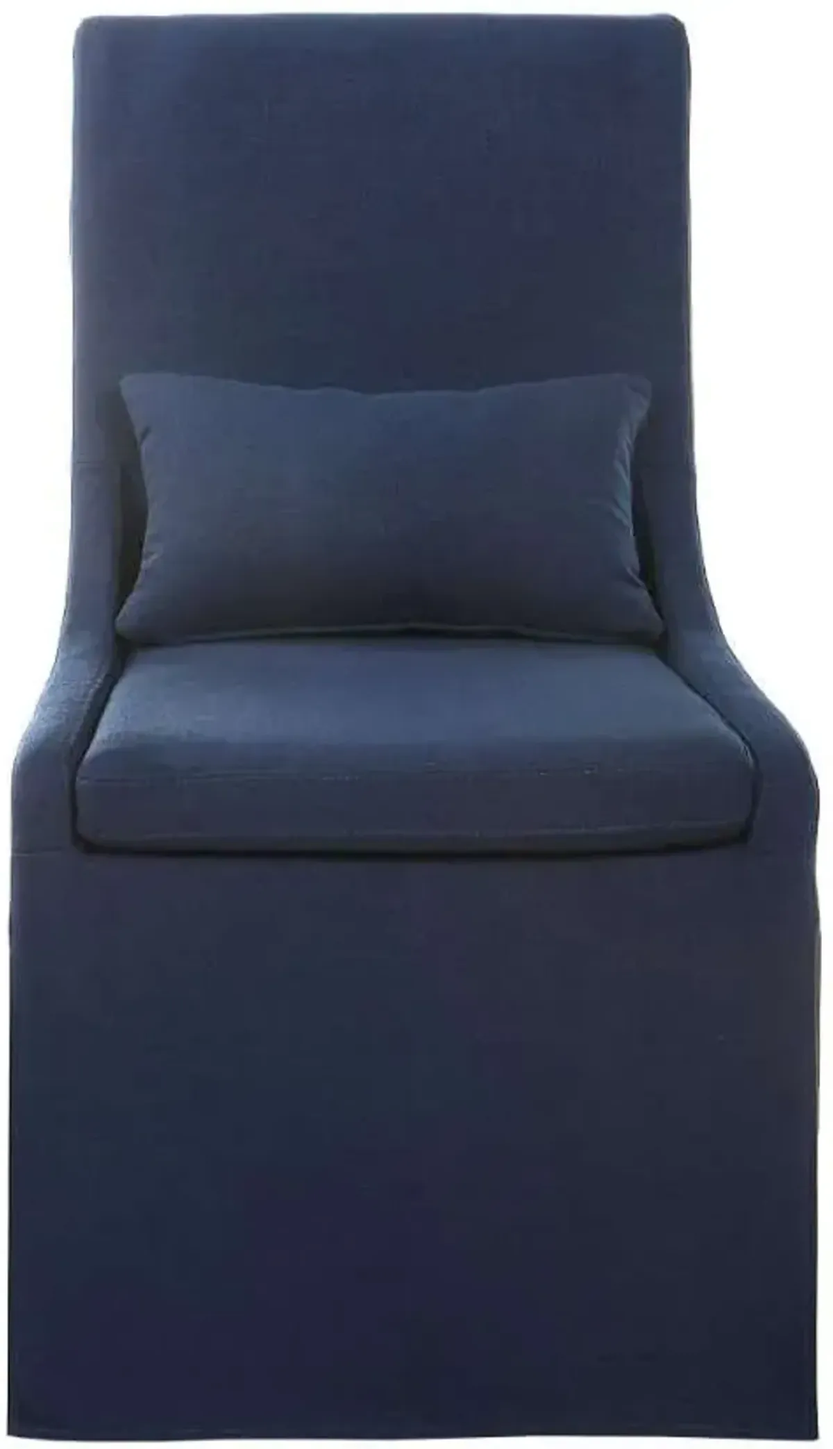 Uttermost Coley Denim Armless Dining Chair