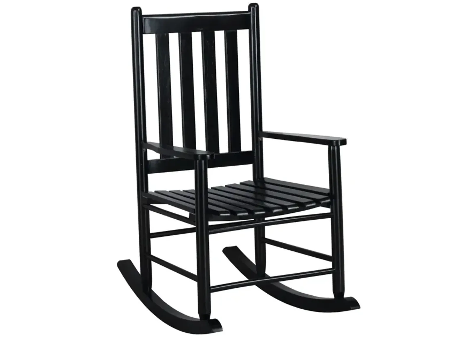 Rocking Armchair Black