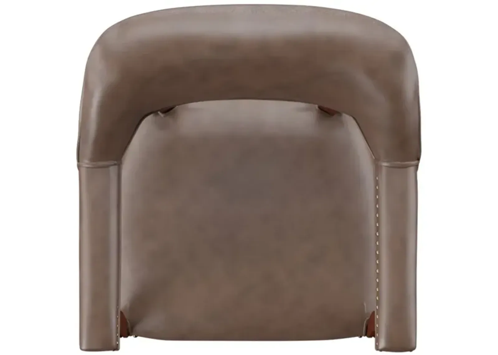 Steve Silver Tournament Arm Chair with Casters Brown