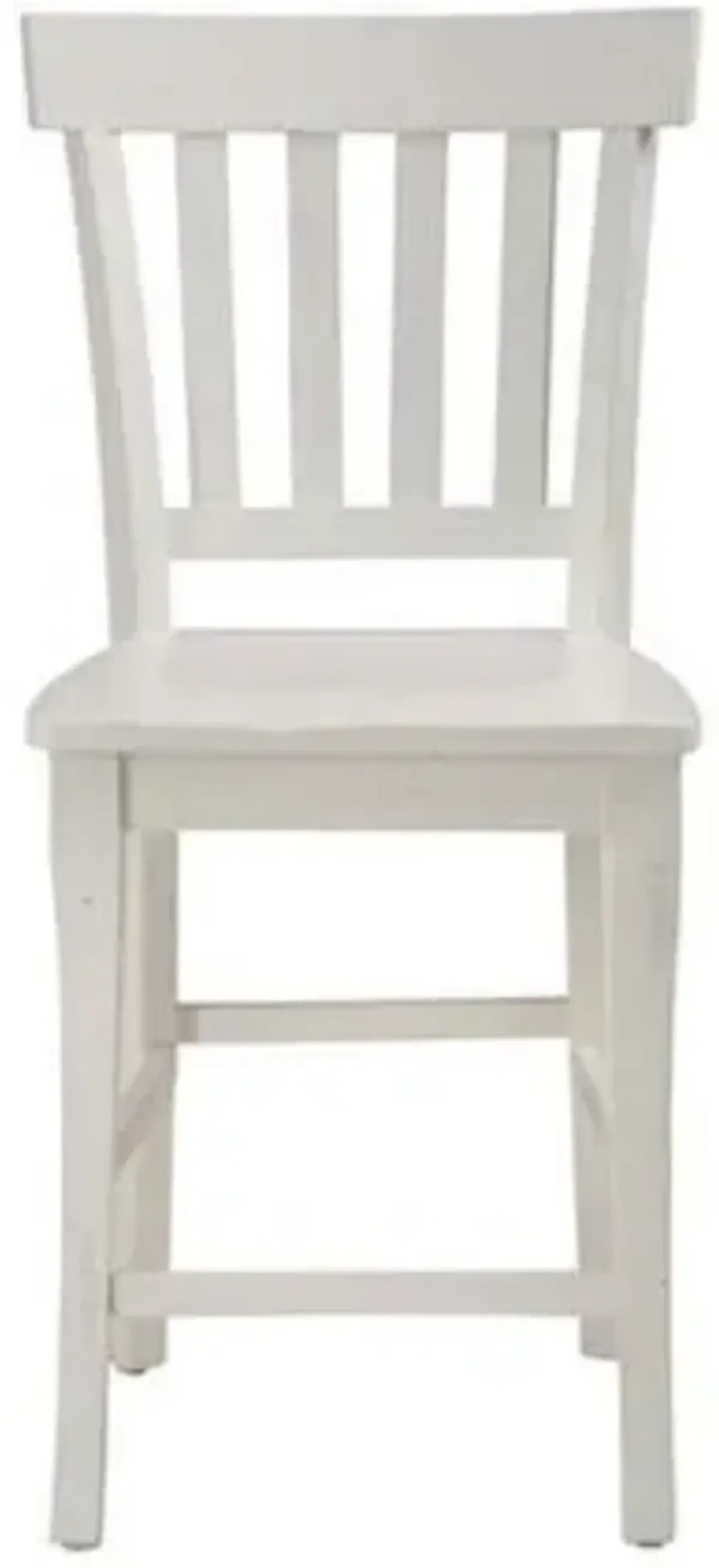 Jofran Madaket Slatback Stool Madaket White