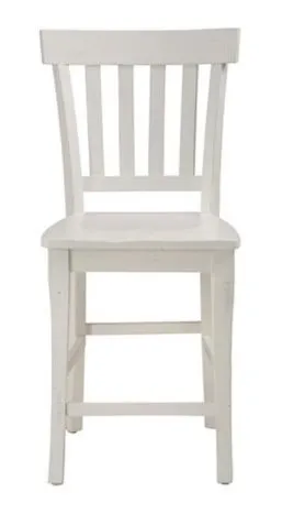 MADAKET SLATBACK STOOL MADAKET WHITE