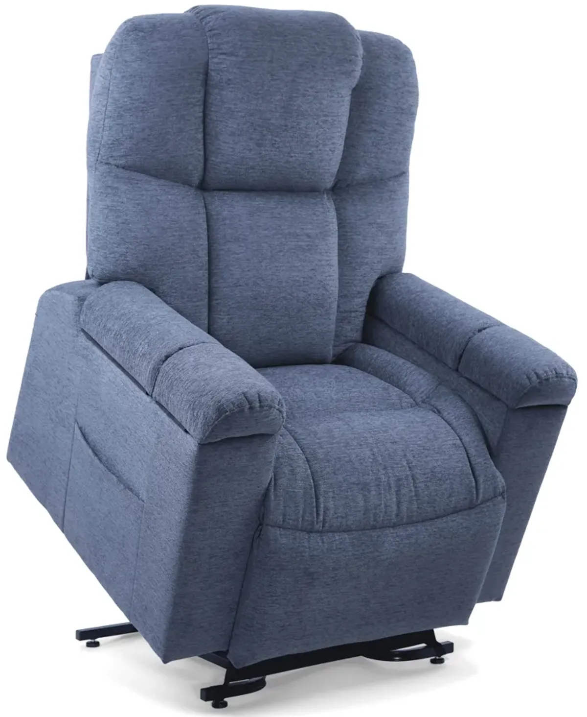 Ultra Comfort Rigel Medium-Large Lift Chair with Infrared Heat in Oxford Blue