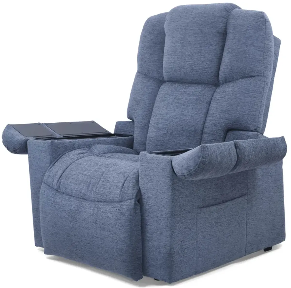 Ultra Comfort Rigel Medium-Large Lift Chair with Infrared Heat in Oxford Blue